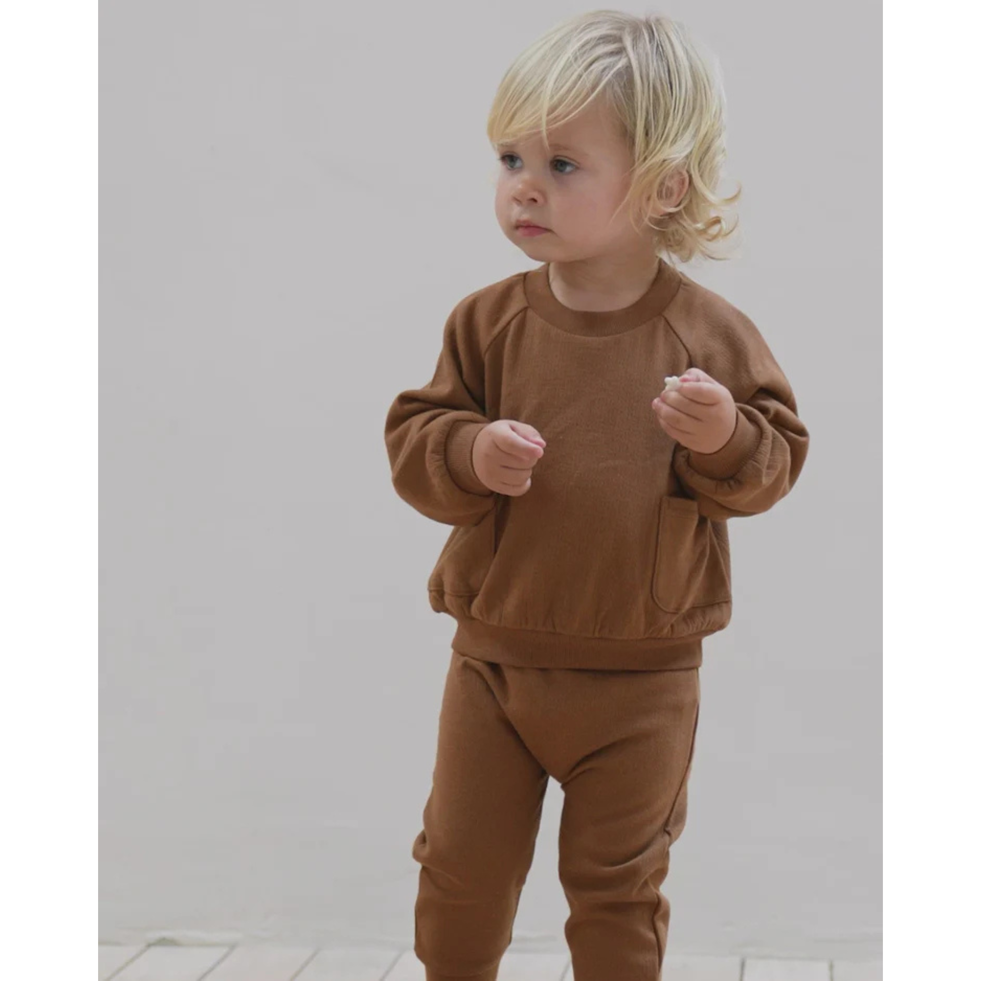 QUINCY MAE Sweatpant - Cinnamon