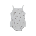 QUINCY MAE Terry Cinch Romper - Polka Dot