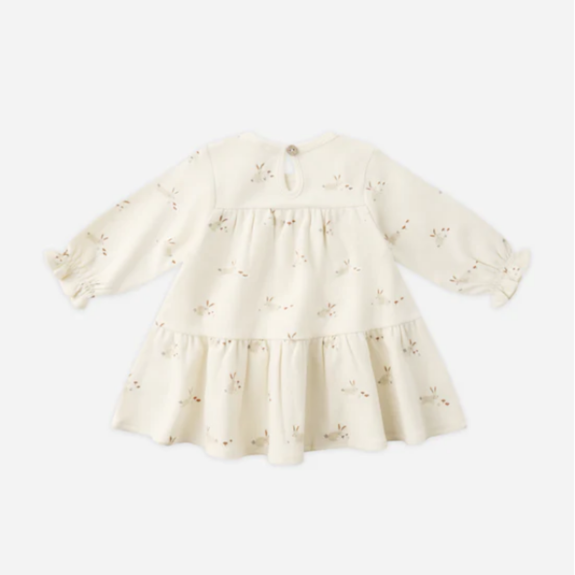 Robe en jersey à volants QUINCY MAE - Lapins