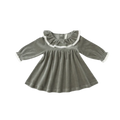 Robe bébé en velours QUINCY MAE - Forêt
