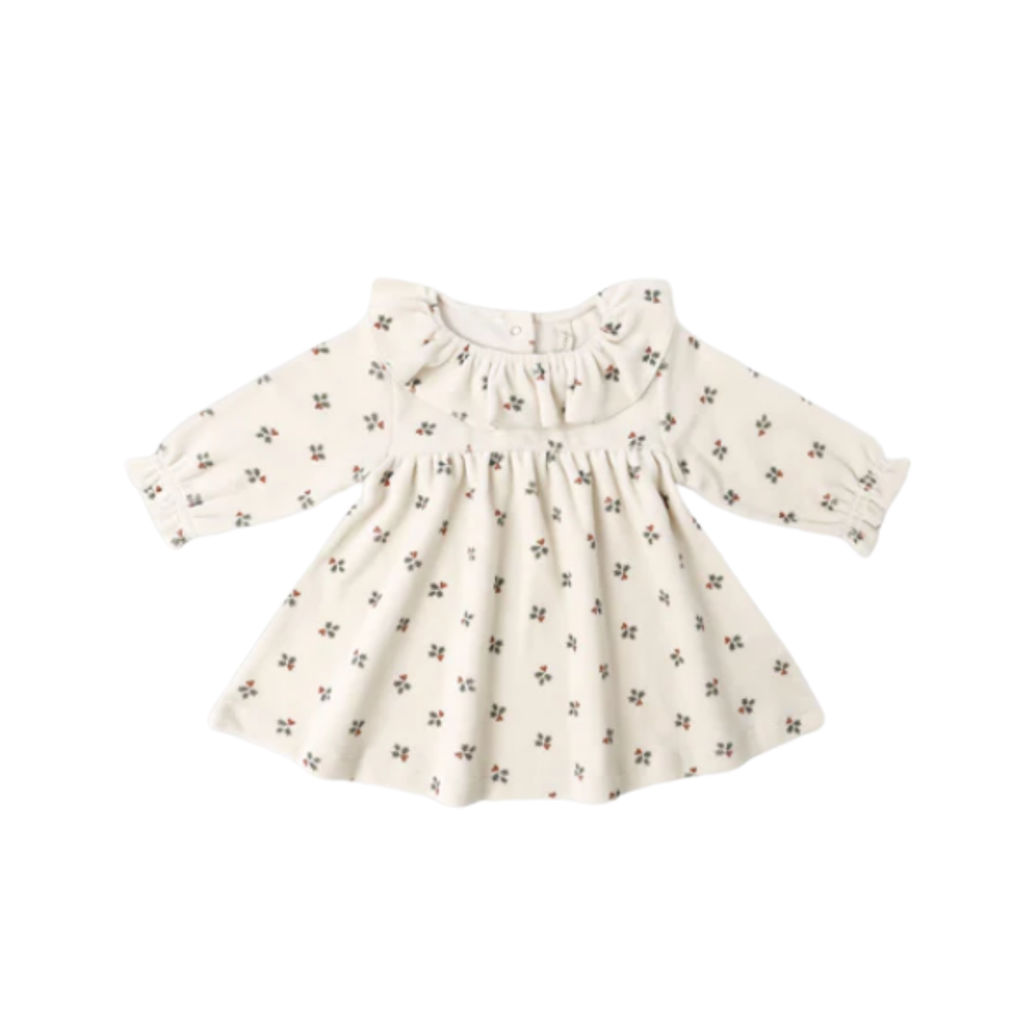 Robe bébé en velours QUINCY MAE - Holly Berry