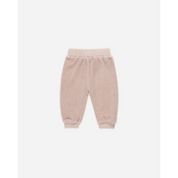 Thumbnail for QUINCY MAE Velour Relaxed Sweatpant - Blush