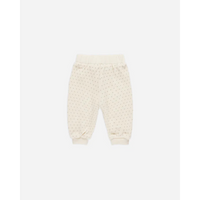 Thumbnail for QUINCY MAE Velour Relaxed Sweatpant - Polka Dot