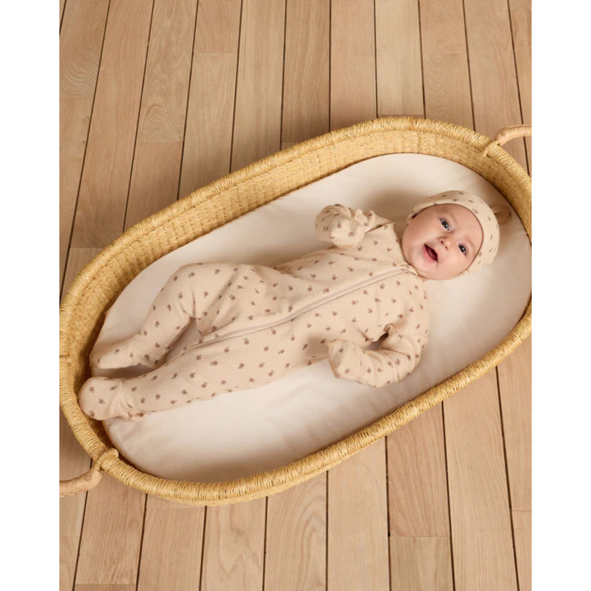 Ensemble de nuit gaufré QUINCY MAE - Blossom