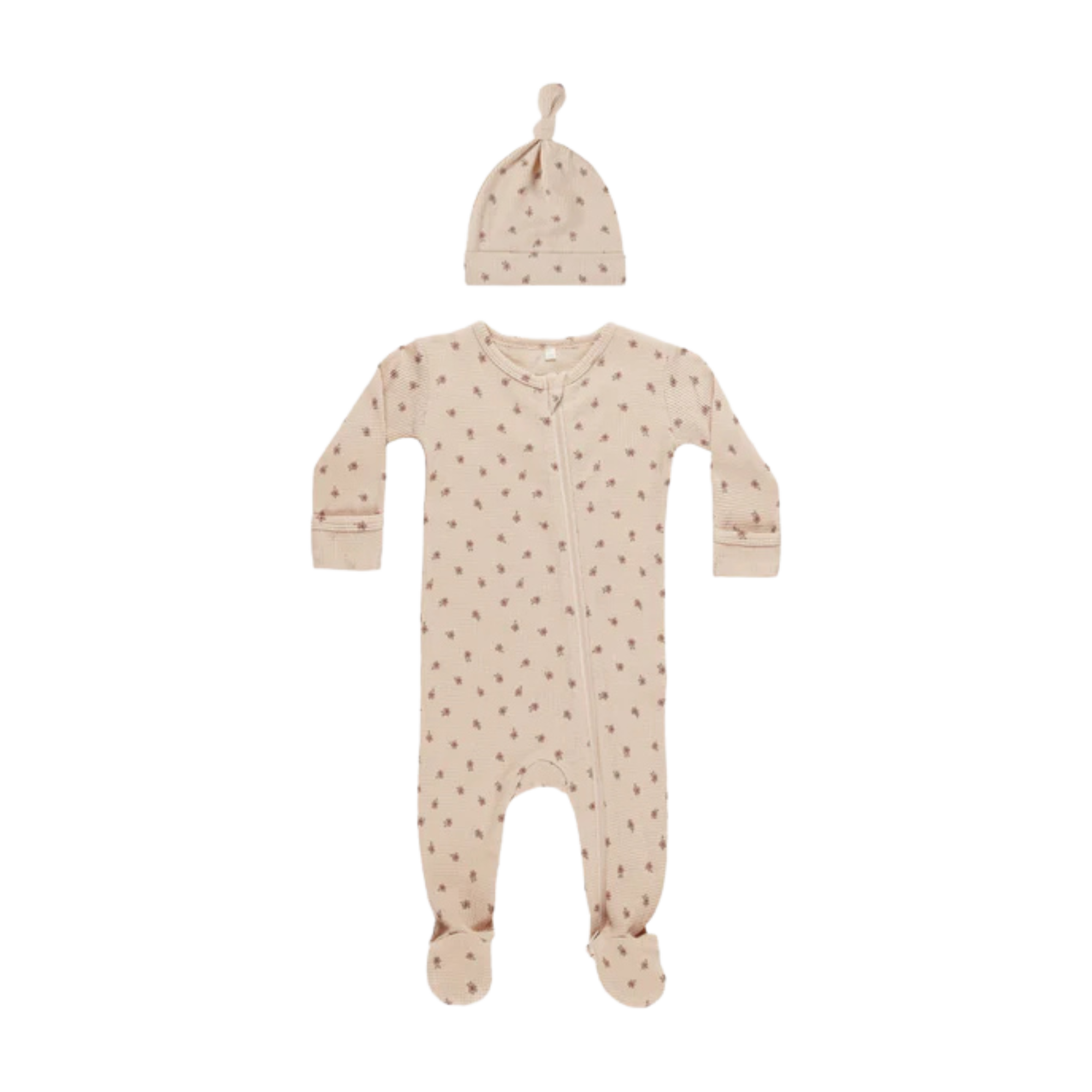 Ensemble de nuit gaufré QUINCY MAE - Blossom