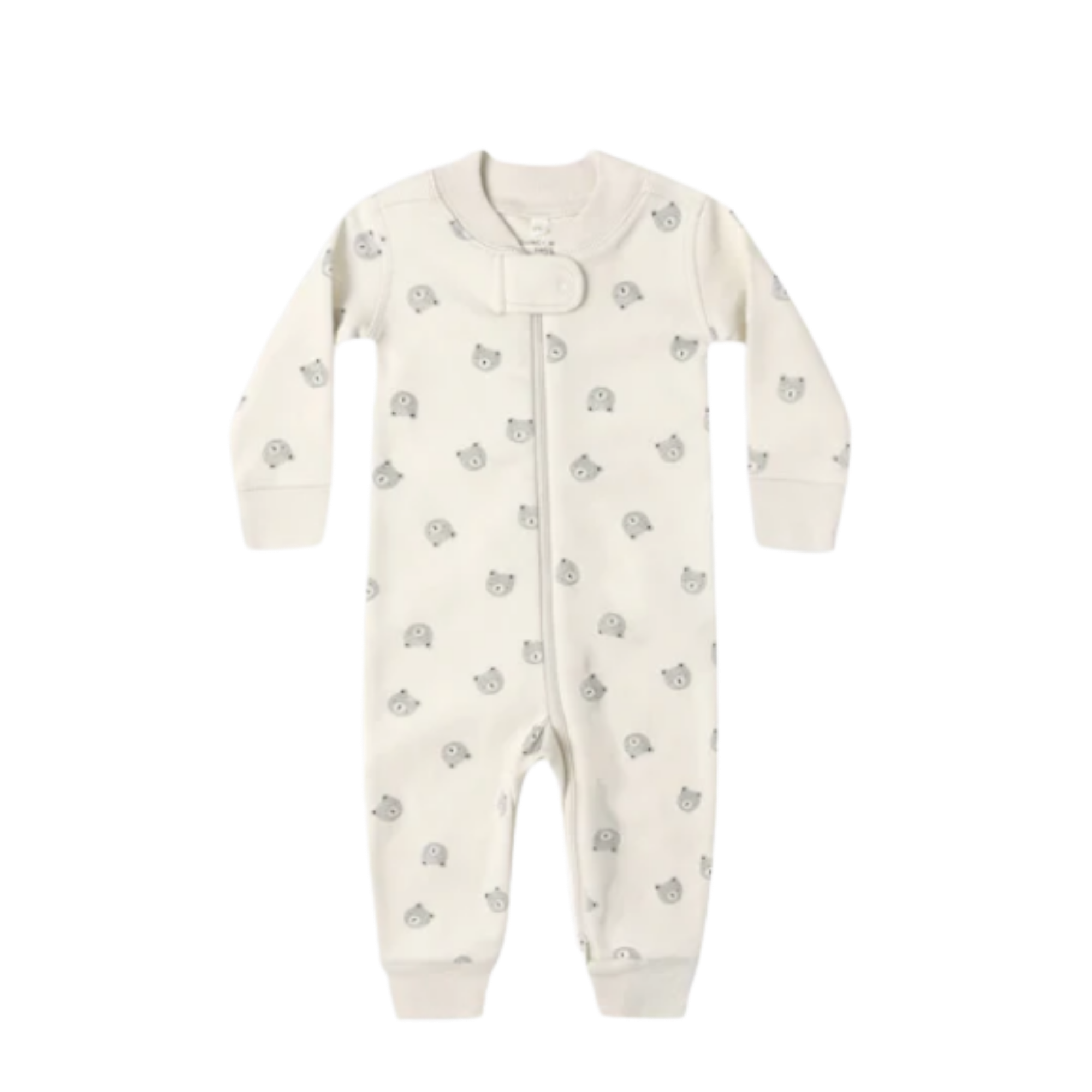 QUINCY MAE Zip Long Sleeve Sleeper - Bears