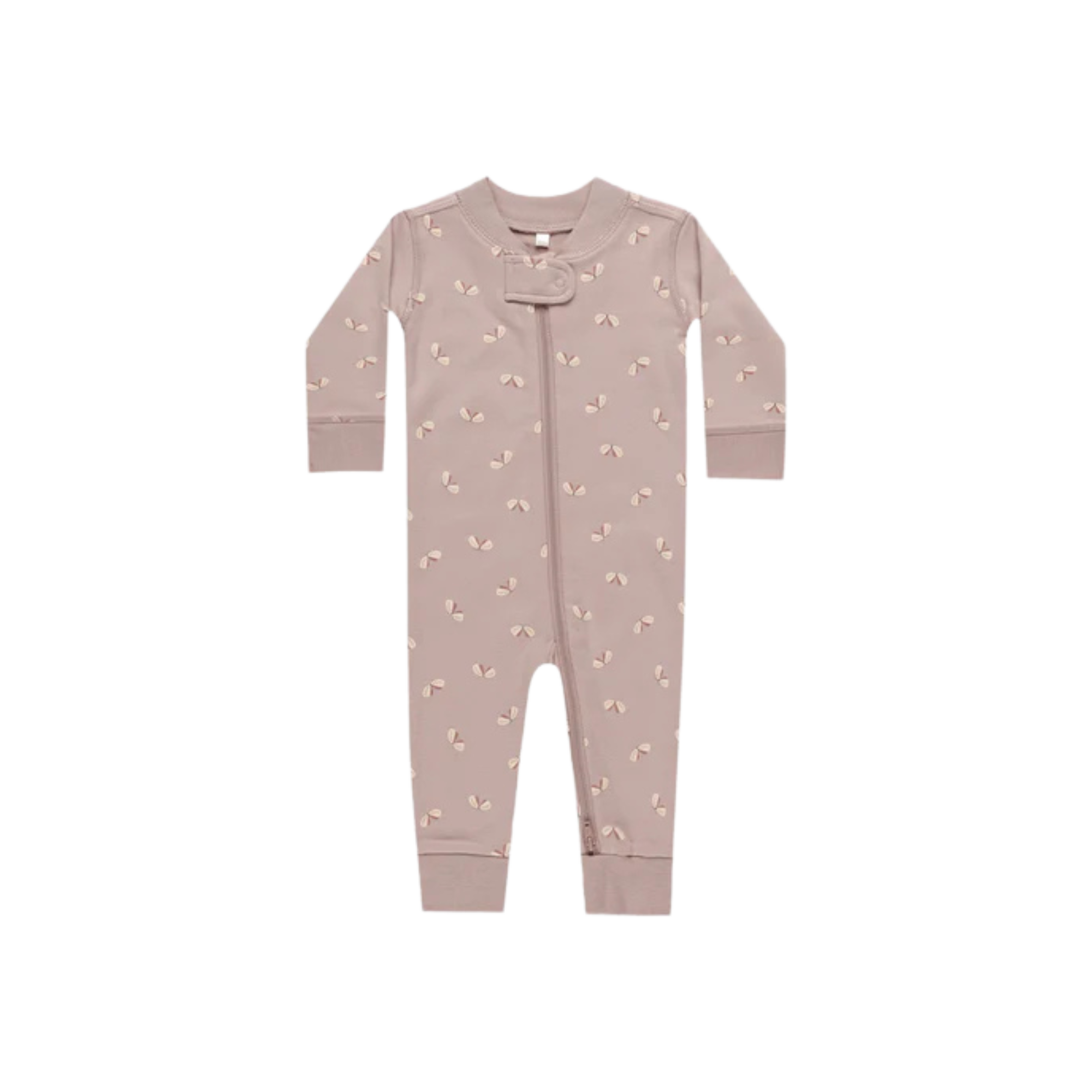 Pyjama à manches longues et fermeture éclair QUINCY MAE - Papillons