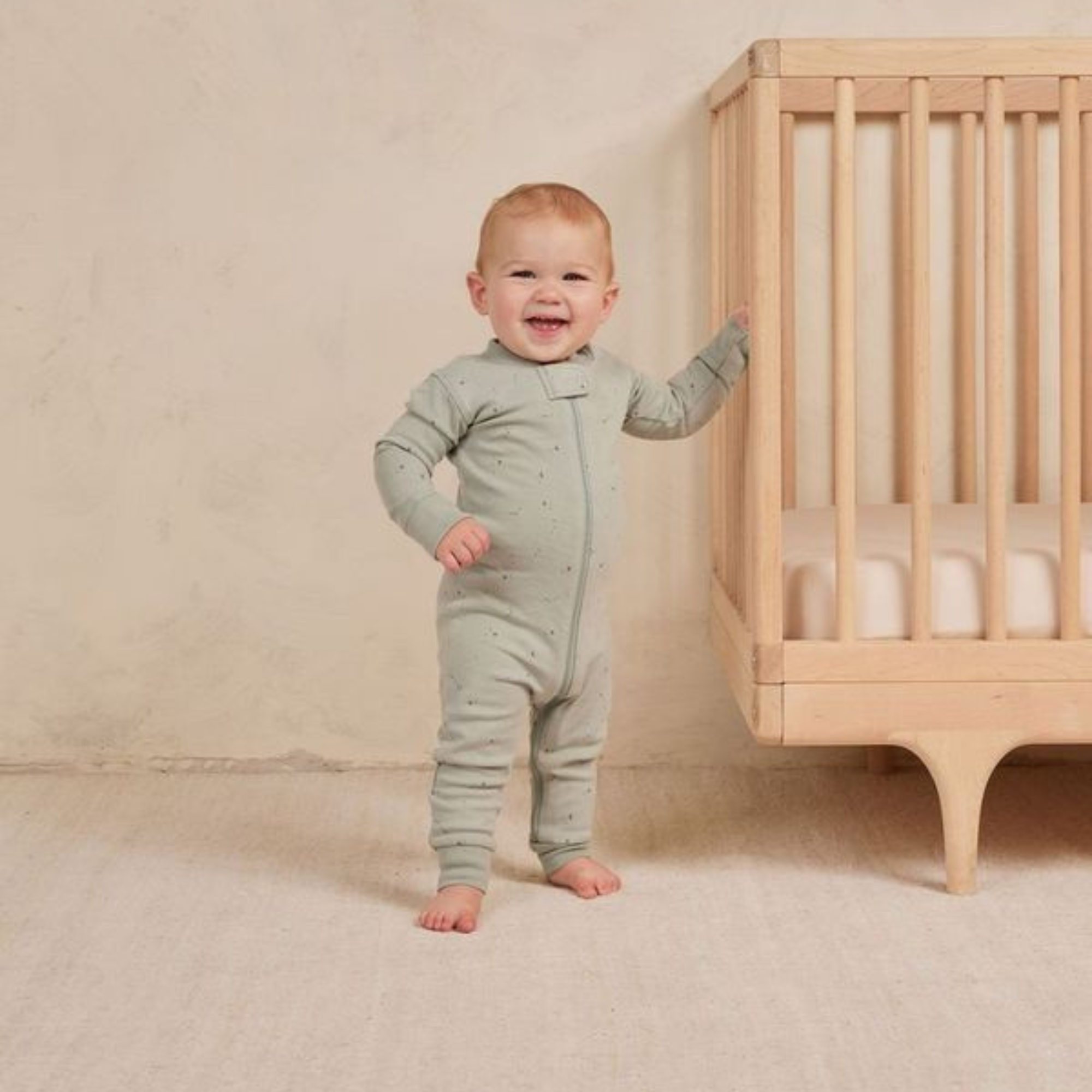 QUINCY MAE Zip Long Sleeve Sleeper - Constellations