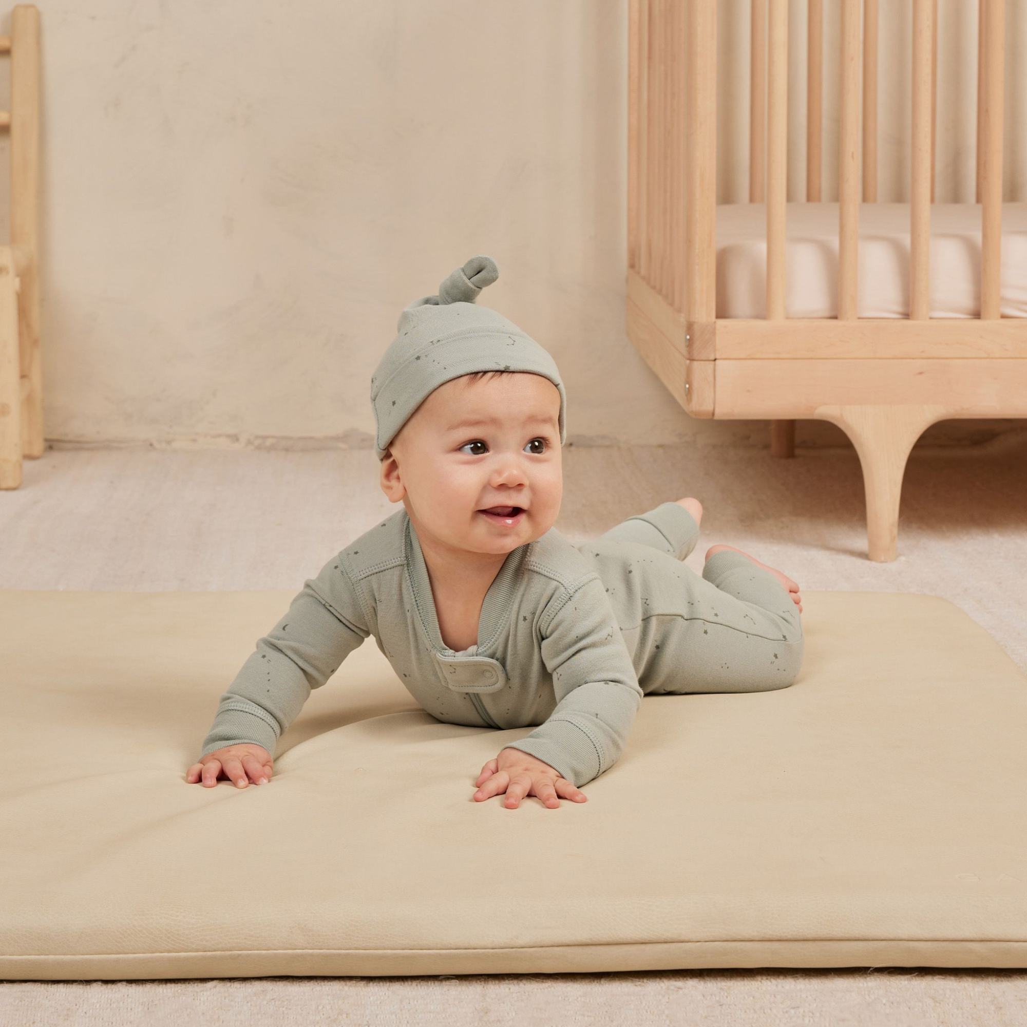 QUINCY MAE Zip Long Sleeve Sleeper - Constellations