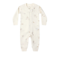 QUINCY MAE Zip Long Sleeve Sleeper - Fox Land