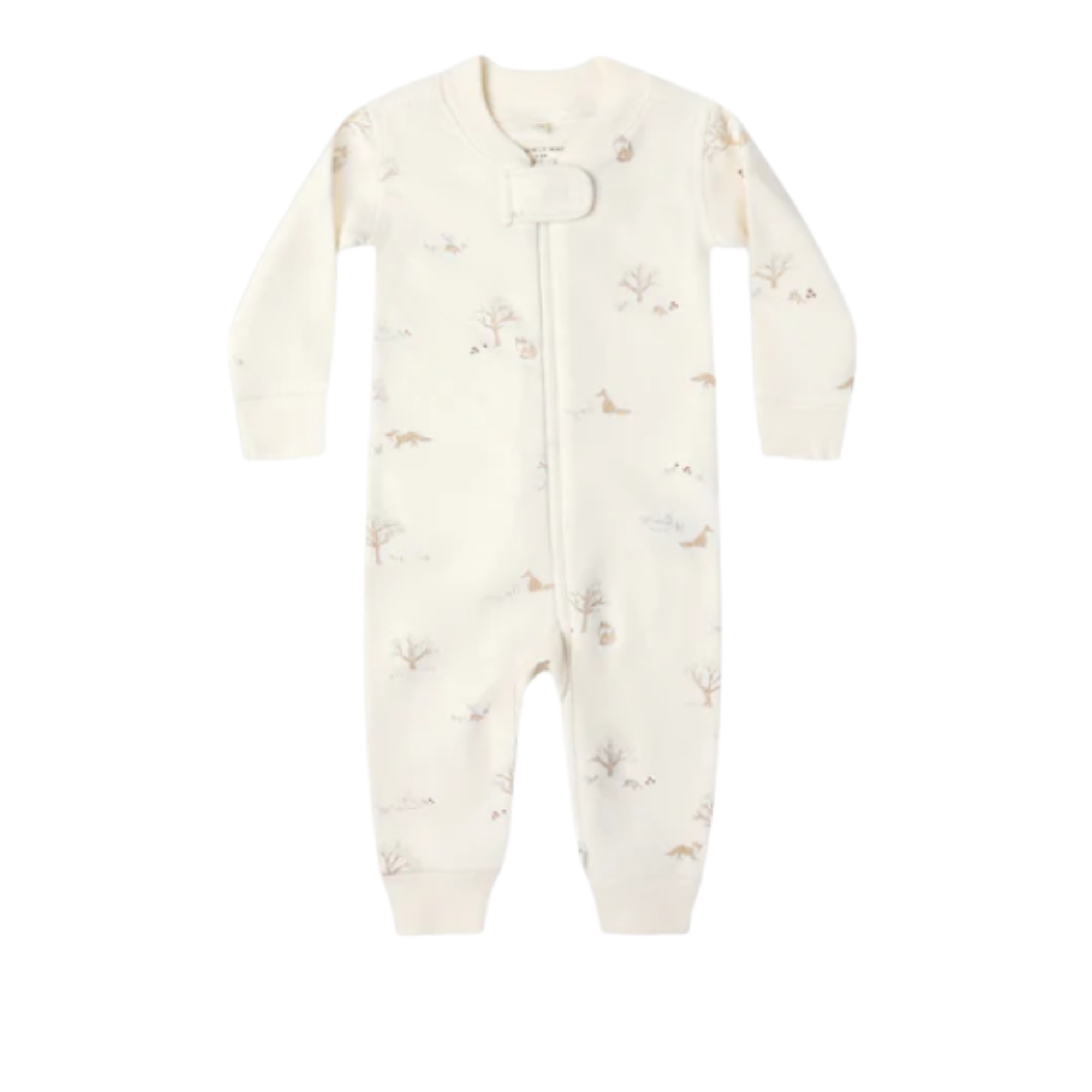 Pyjama à manches longues et fermeture éclair QUINCY MAE - Fox Land