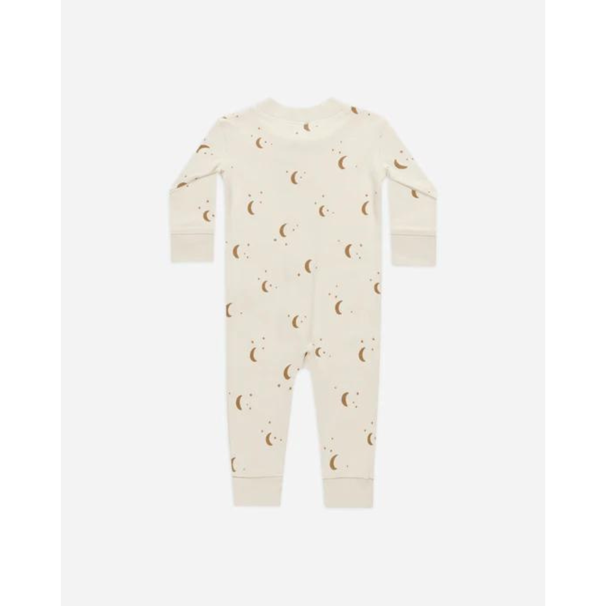 QUINCY MAE Zip Long Sleeve Sleeper - Moons