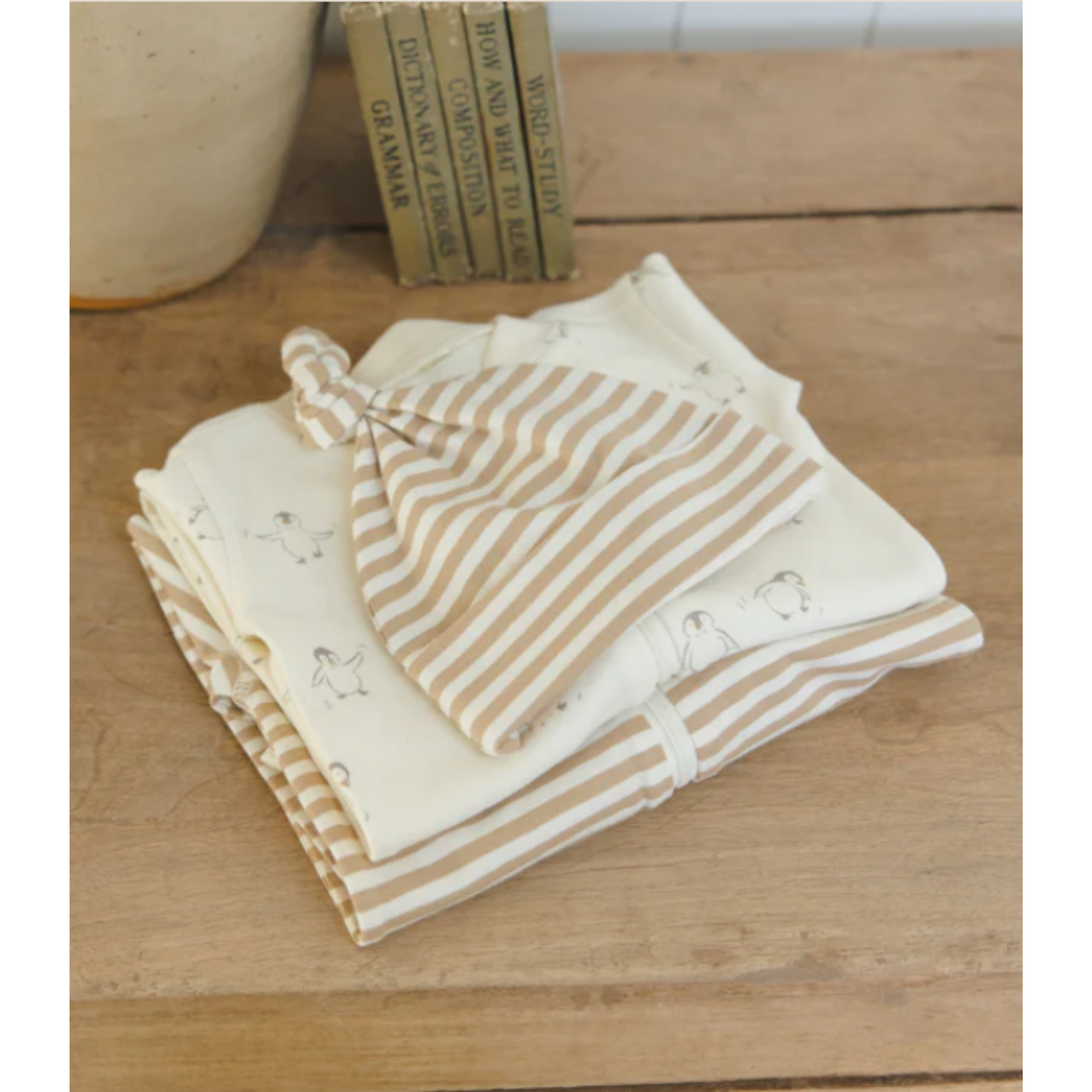 QUINCY MAE Zip Long Sleeve Sleeper - Penguins