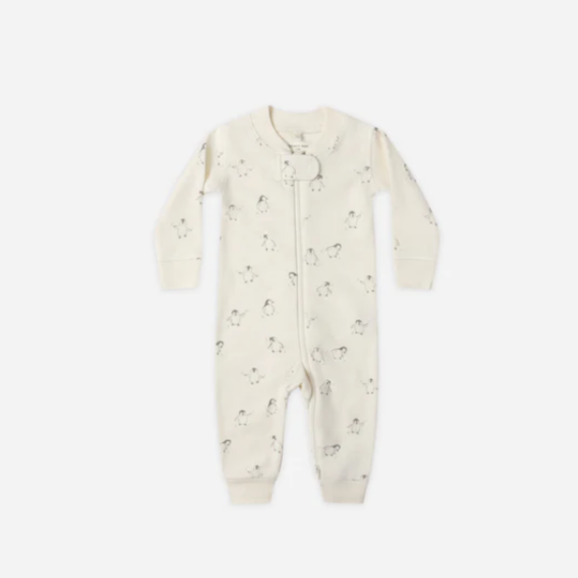 QUINCY MAE Zip Long Sleeve Sleeper - Penguins