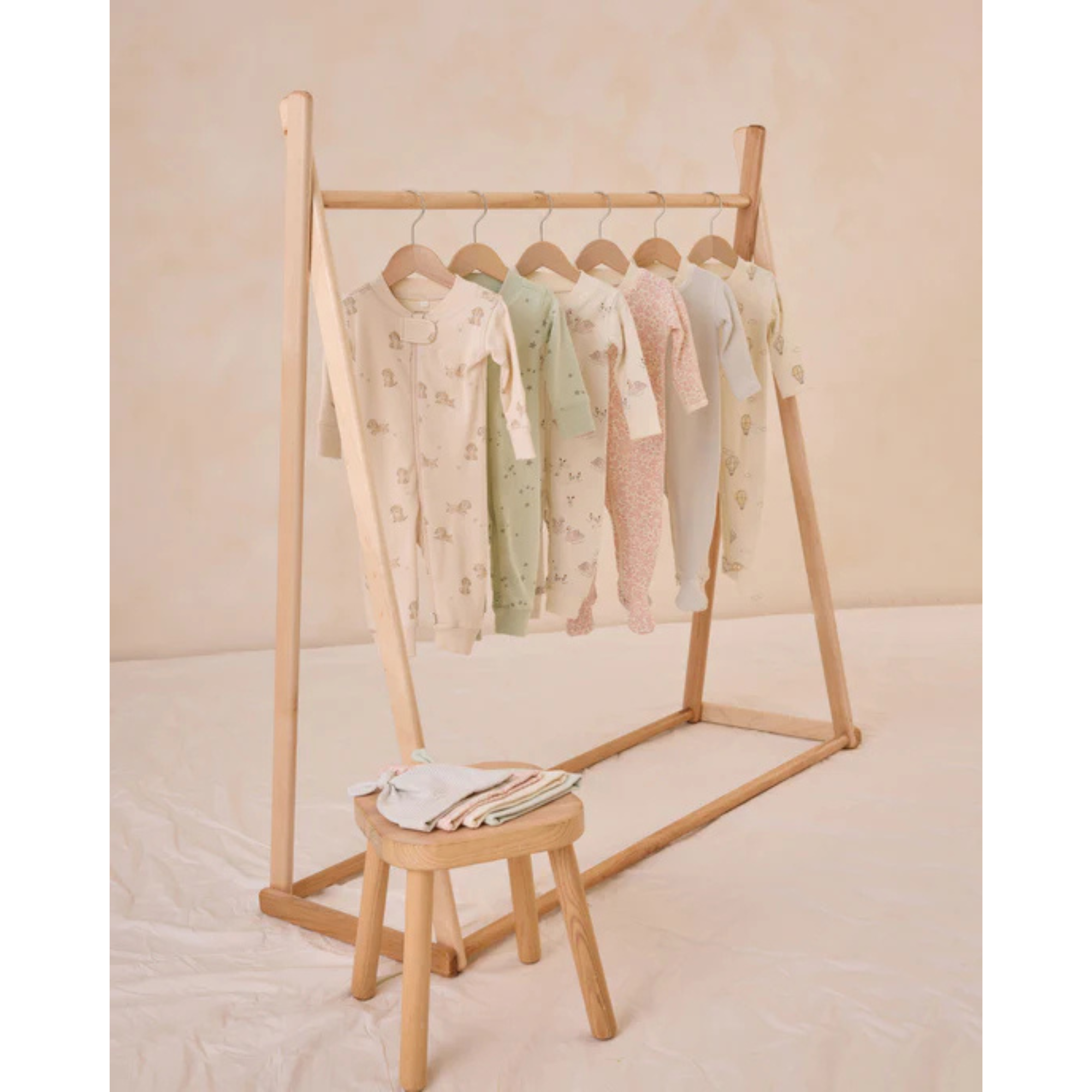 QUINCY MAE Zip Long Sleeve Sleeper - Swans