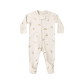 QUINCY MAE Zip Long Sleeve Sleeper Footie - Fox Land