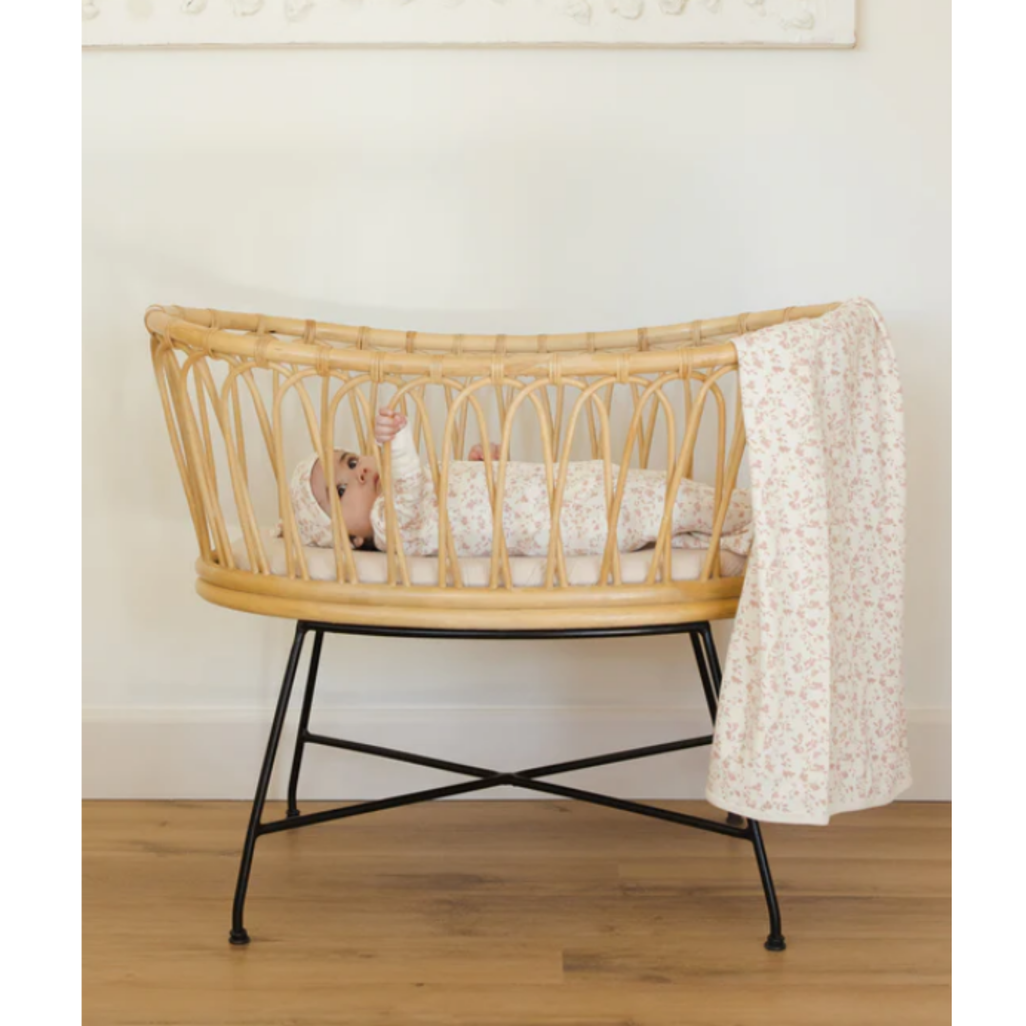 QUINCY MAE Zip Long Sleeve Sleeper Footie - French Garden