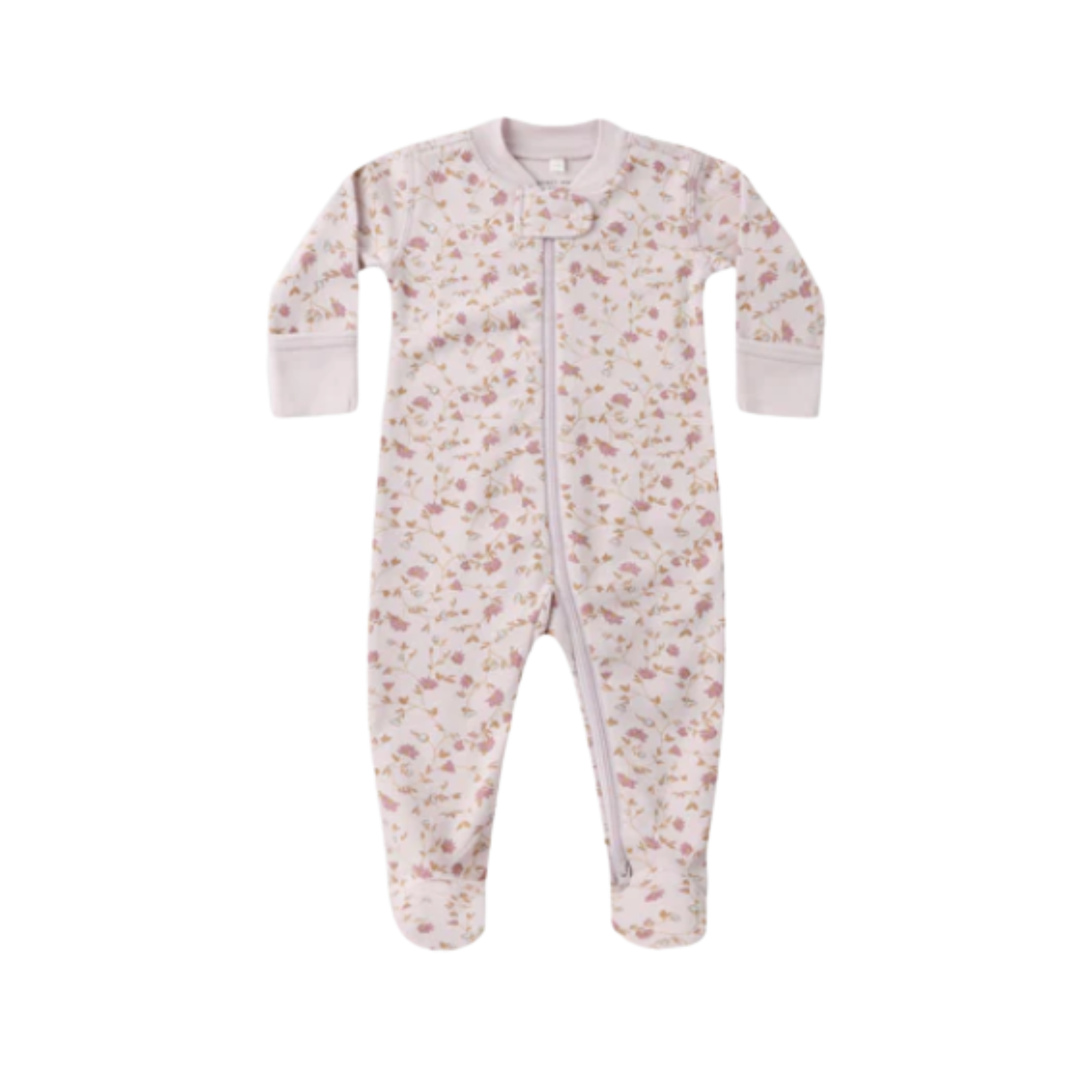 QUINCY MAE Grenouillère à manches longues zippée - Jardin