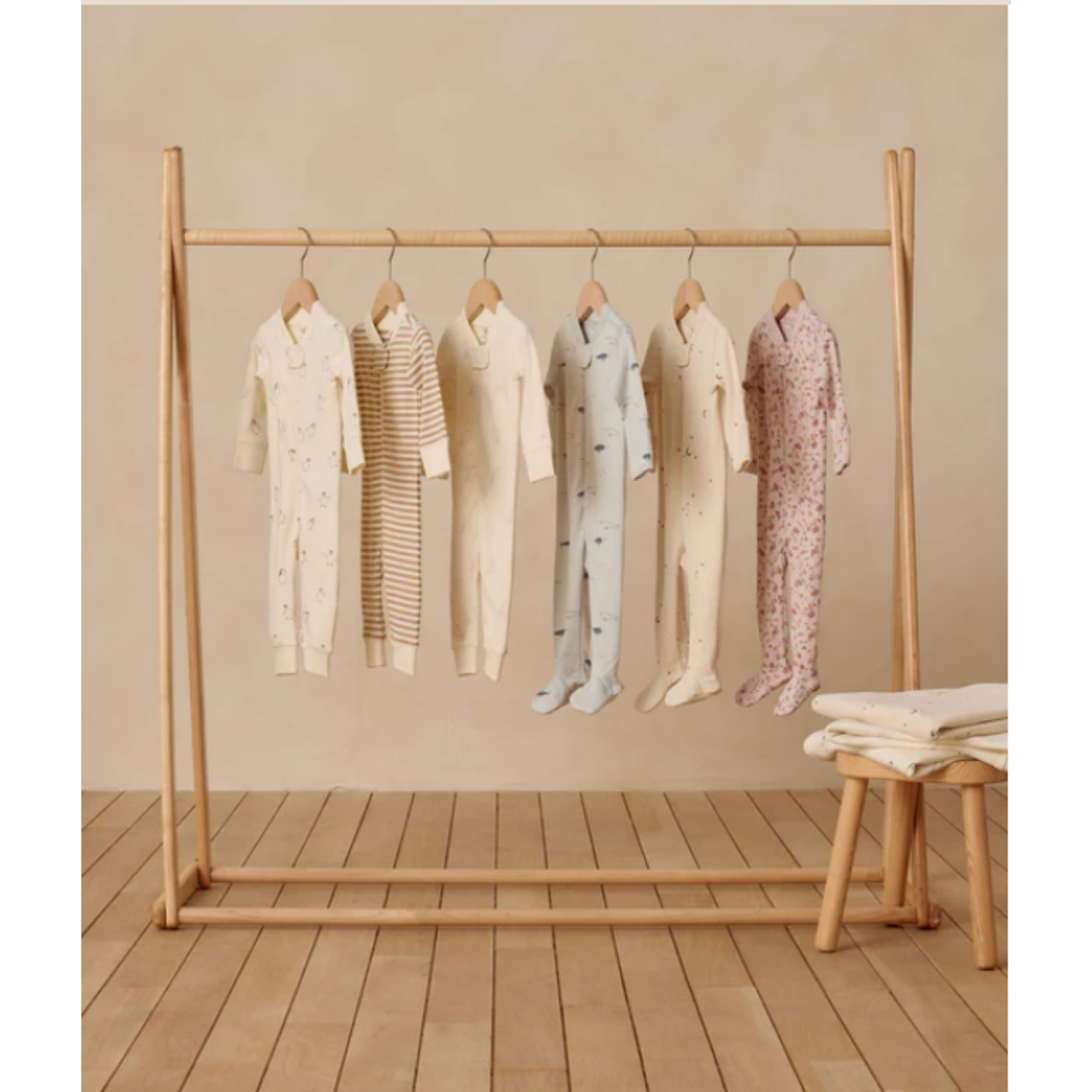 QUINCY MAE Zip Long Sleeve Sleeper Footie - Narwhals