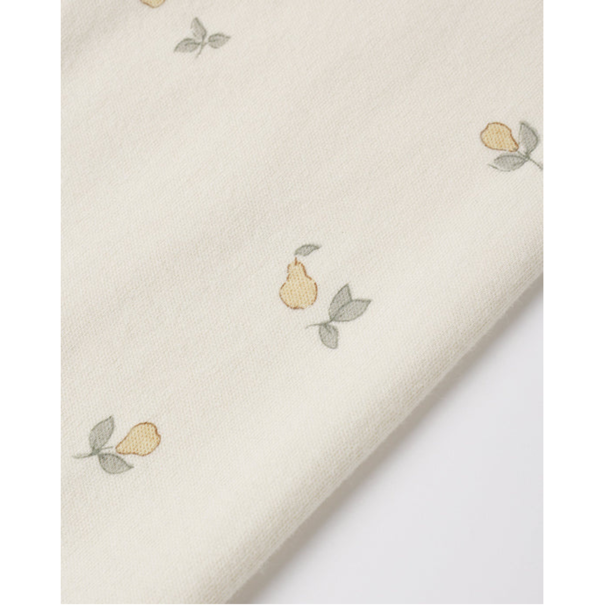 QUINCY MAE Zip Long Sleeve Sleeper Footie - Pears