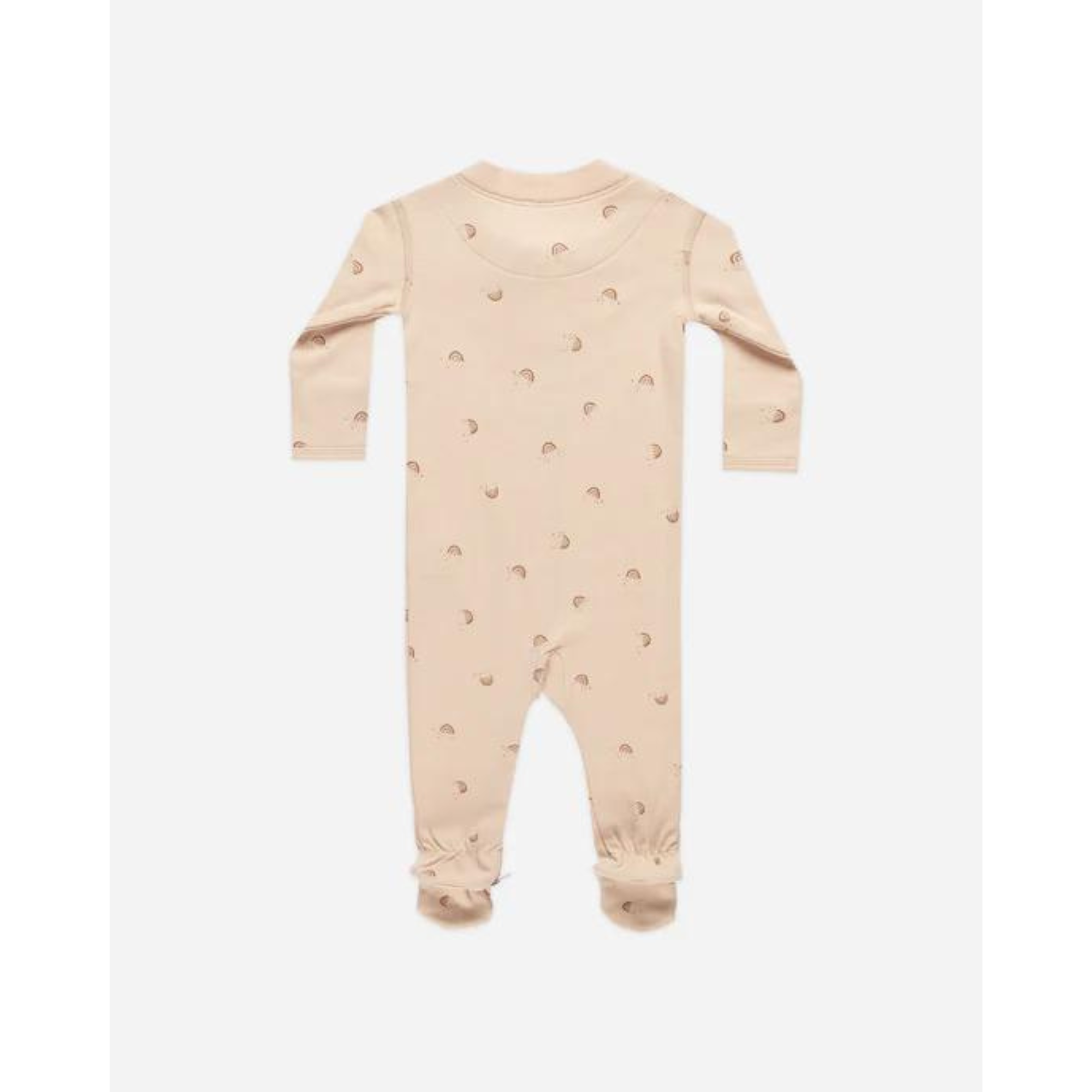 QUINCY MAE Grenouillère zippée à manches longues - Arcs-en-ciel