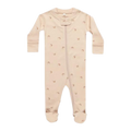 QUINCY MAE Zip Long Sleeve Sleeper Footie - Rainbows
