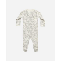 Thumbnail for QUINCY MAE Zip Long Sleeve Sleeper Footie - Scatter