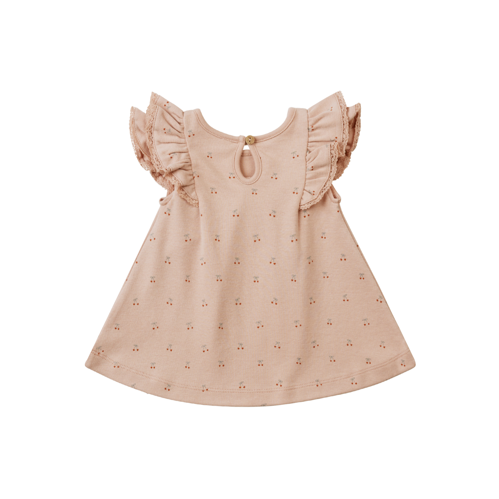 QUINCY MAE Flutter Dress - Cherries