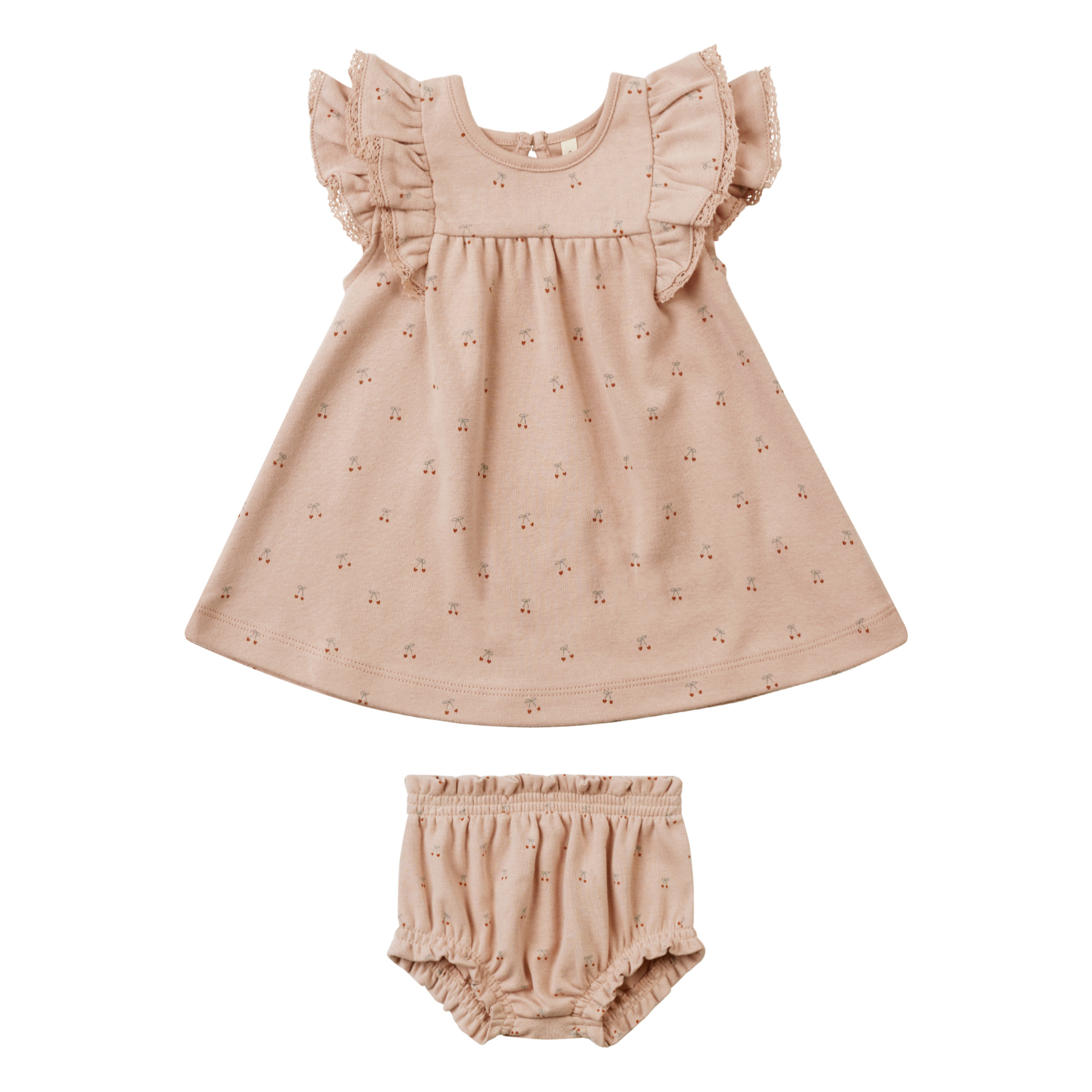 QUINCY MAE Flutter Dress - Cherries