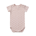 QUINCY MAE Bamboo Short Sleeve Bodysuit - Twinkle
