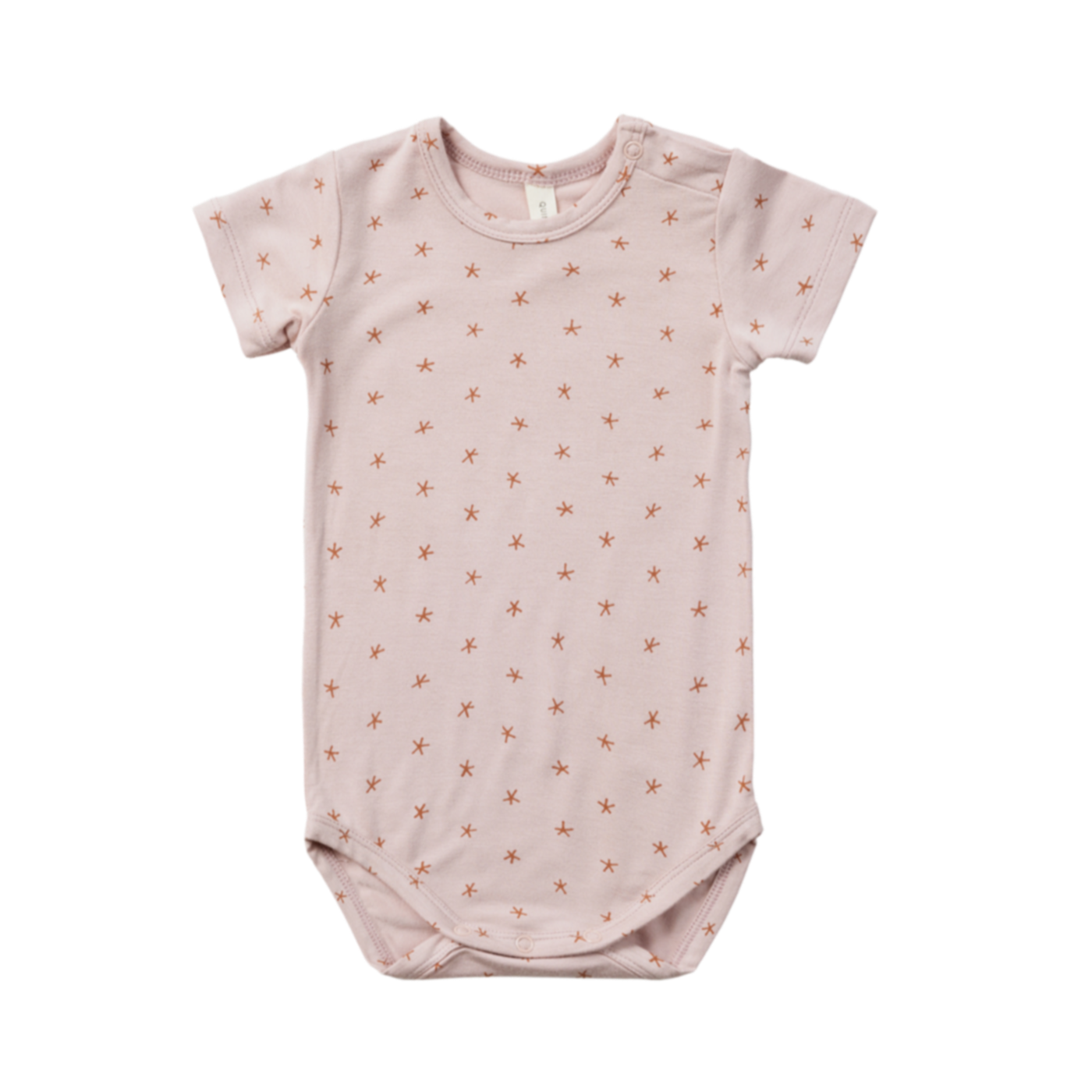 QUINCY MAE Bamboo Short Sleeve Bodysuit - Twinkle