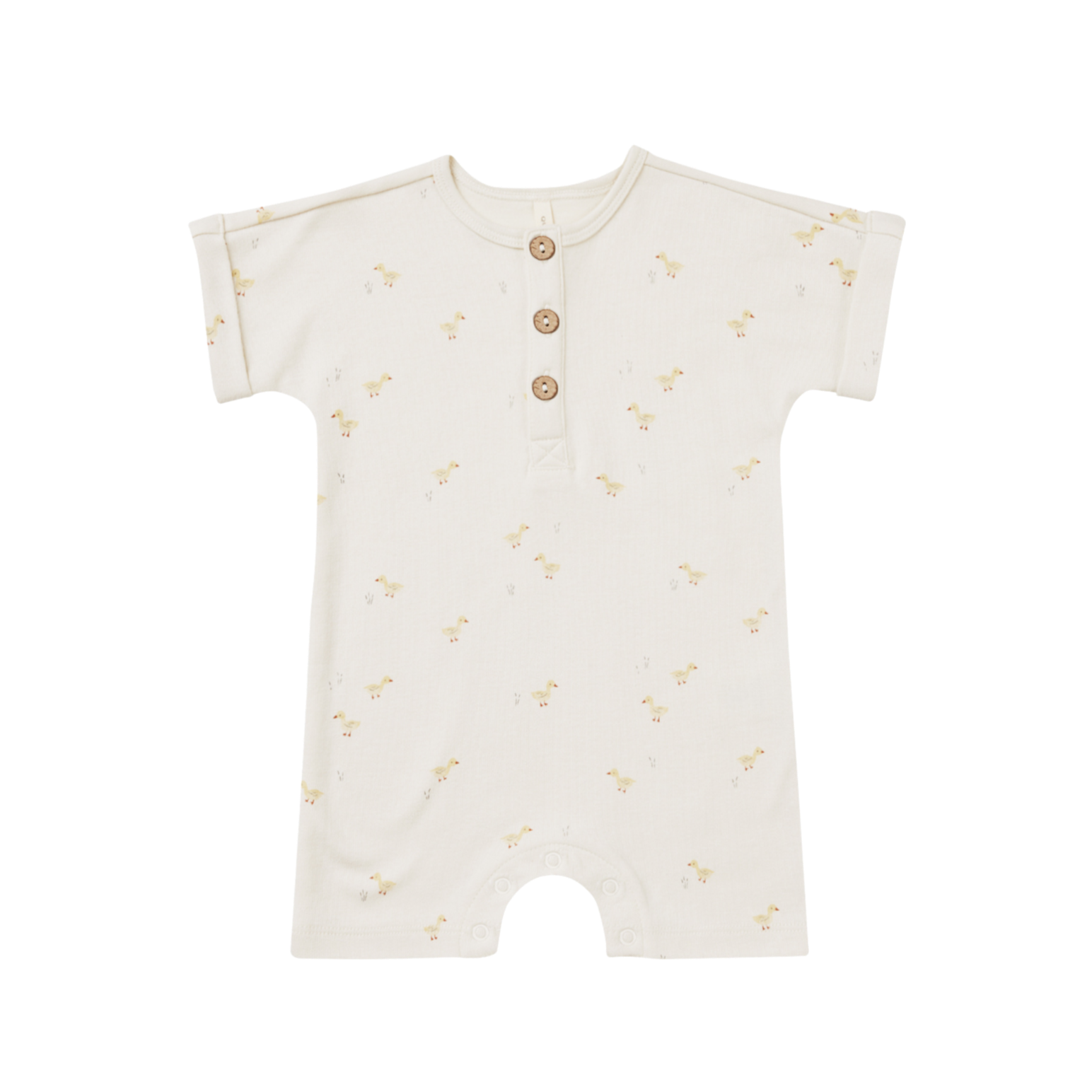QUINCY MAE Short Sleeve One-Piece - Ducks