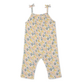 RISE LITTLE EARTHLING Crinkle Romper - Antique White Floral