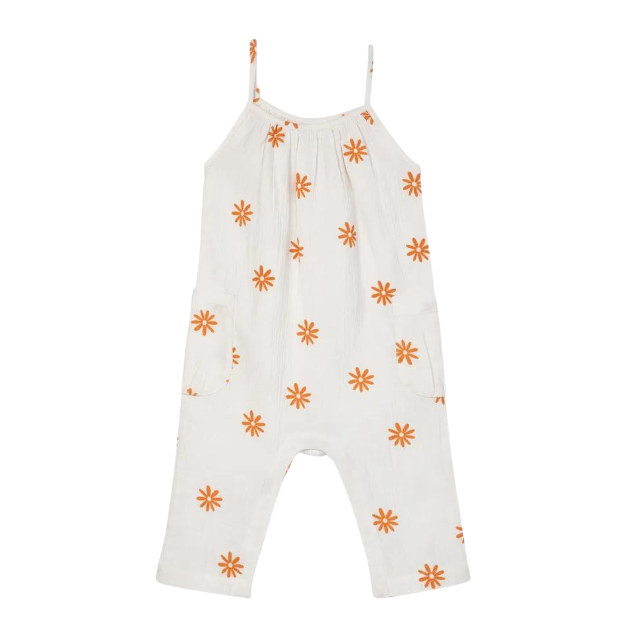 RISE LITTLE EARTHLING Romper - Antique White