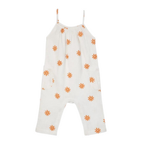 Thumbnail for RISE LITTLE EARTHLING Romper - Antique White