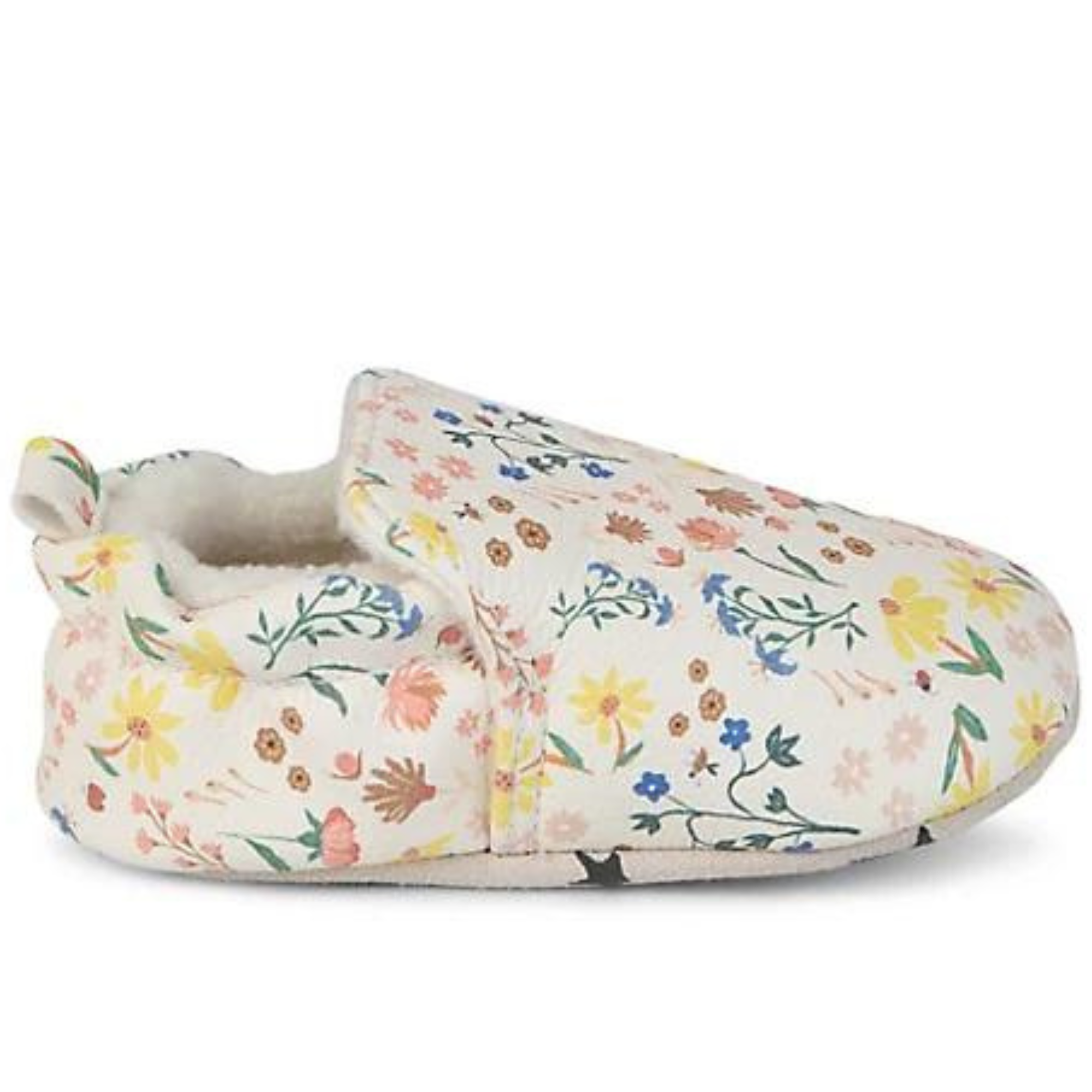 RISE LITTLE EARTHLING Slide Ons - Antique White Floral