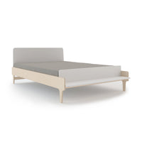 Thumbnail for OEUF River Twin Bed - White/Birch