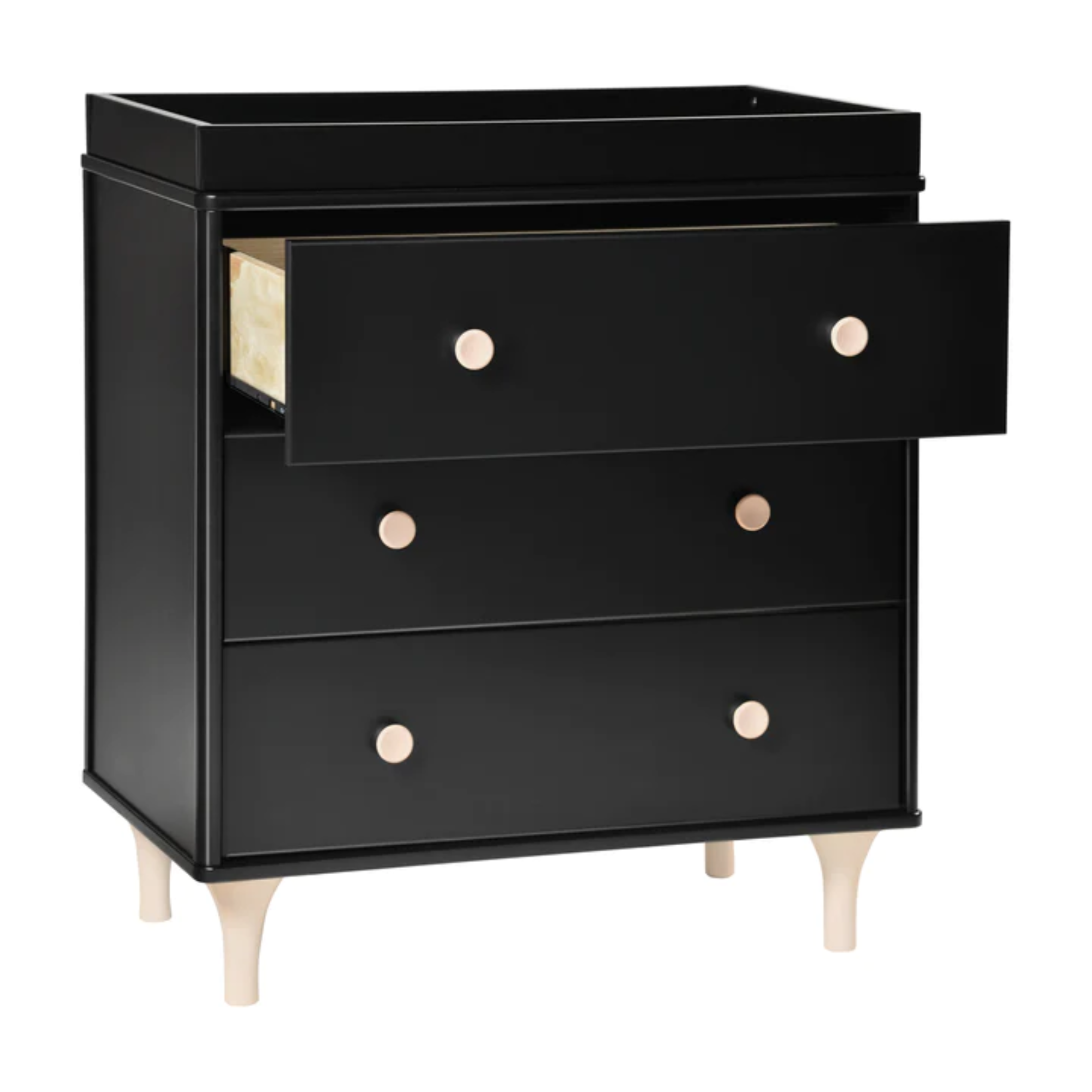 BABYLETTO Lolly 3-Drawer Changer Dresser