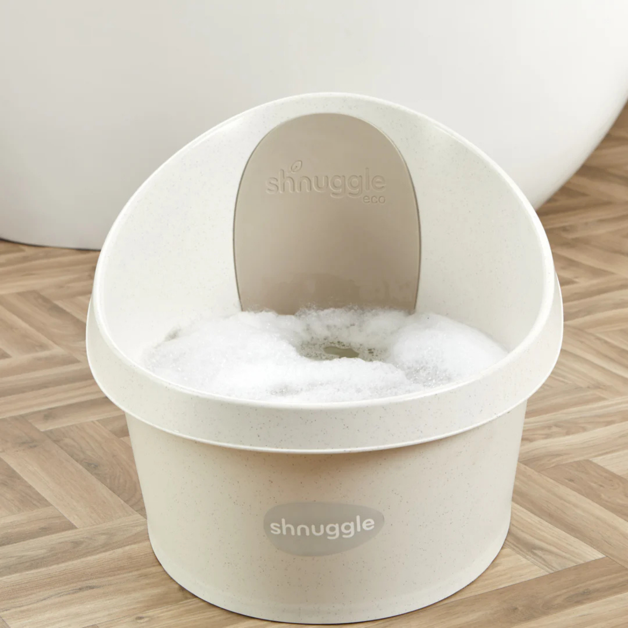 SHNUGGLE Toddler Bath ECO - Cookies & Cream