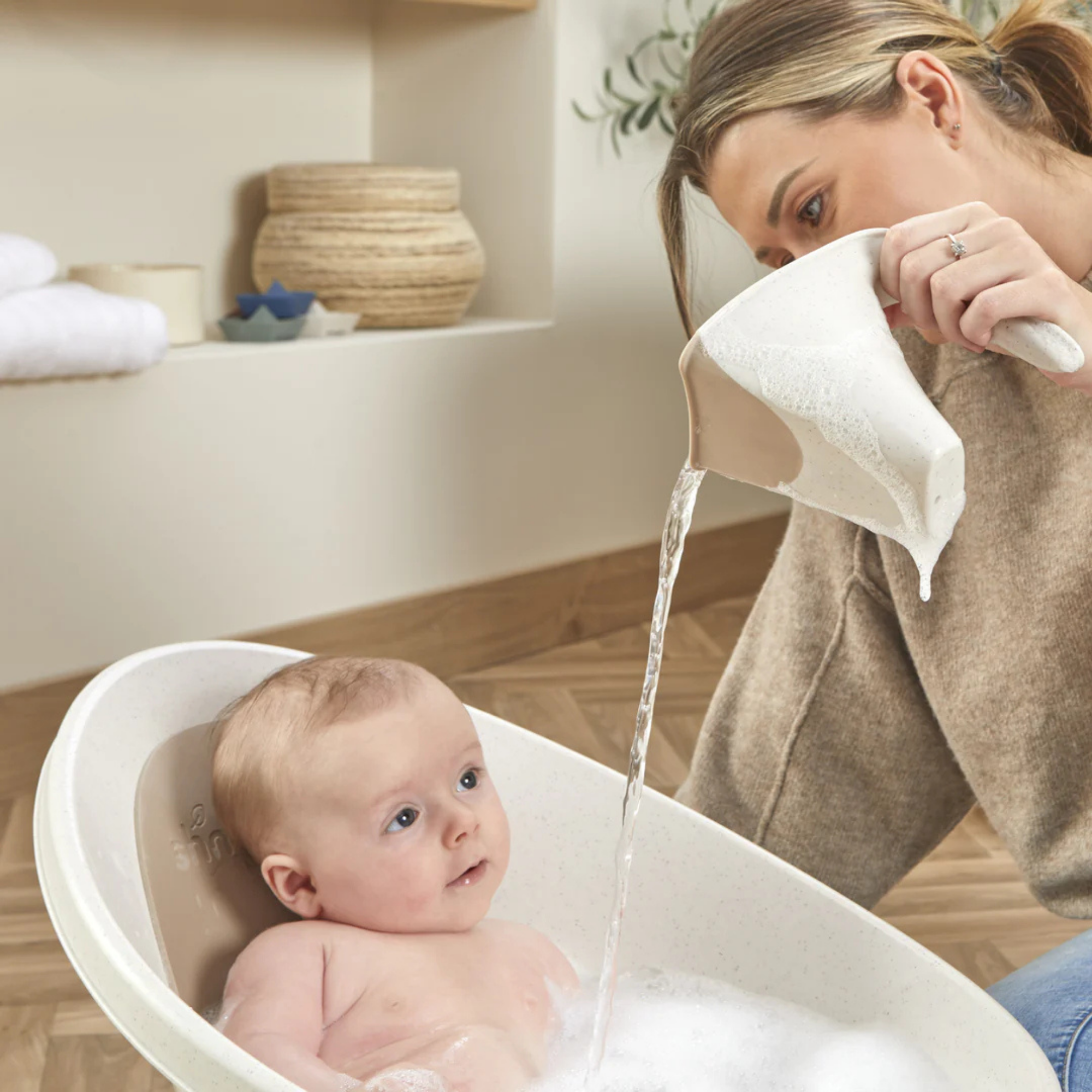 SHNUGGLE Washy Bath Jug ECO- Cookies & Cream