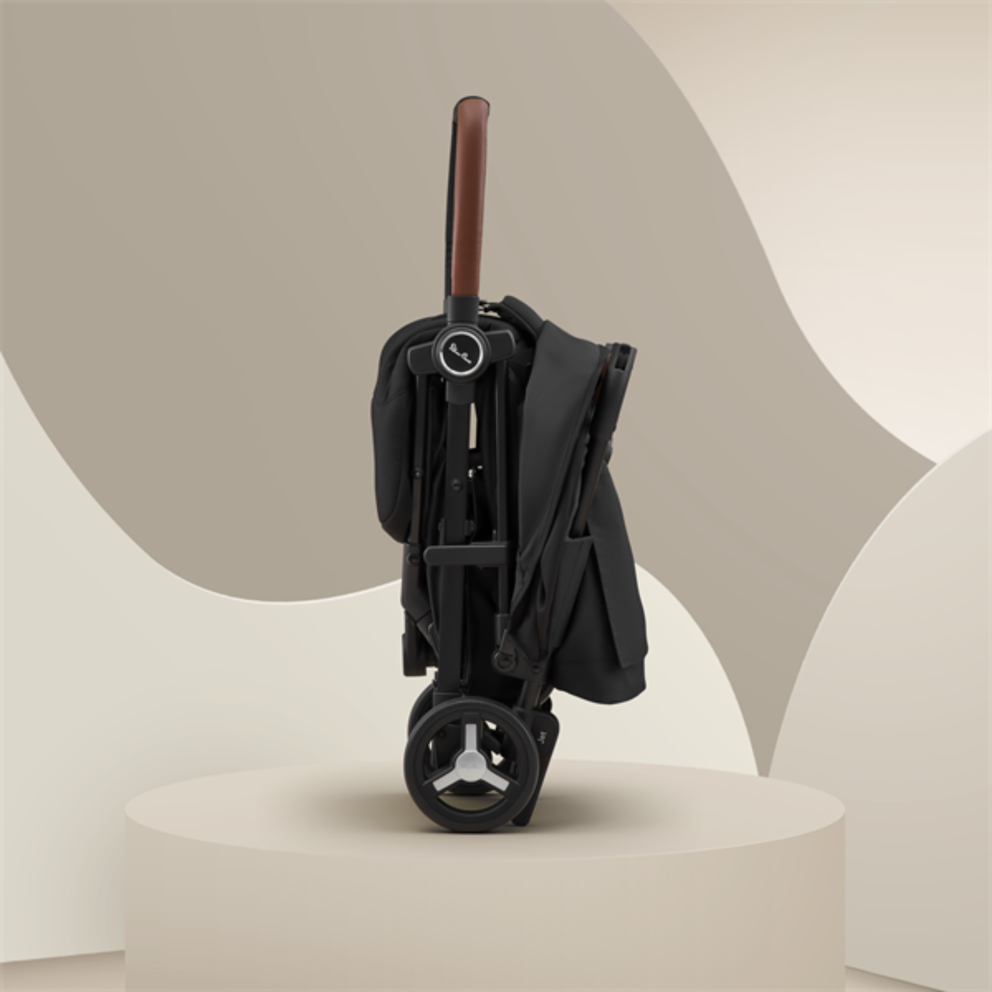 SILVER CROSS Jet 3 Super Compact Stroller - Black