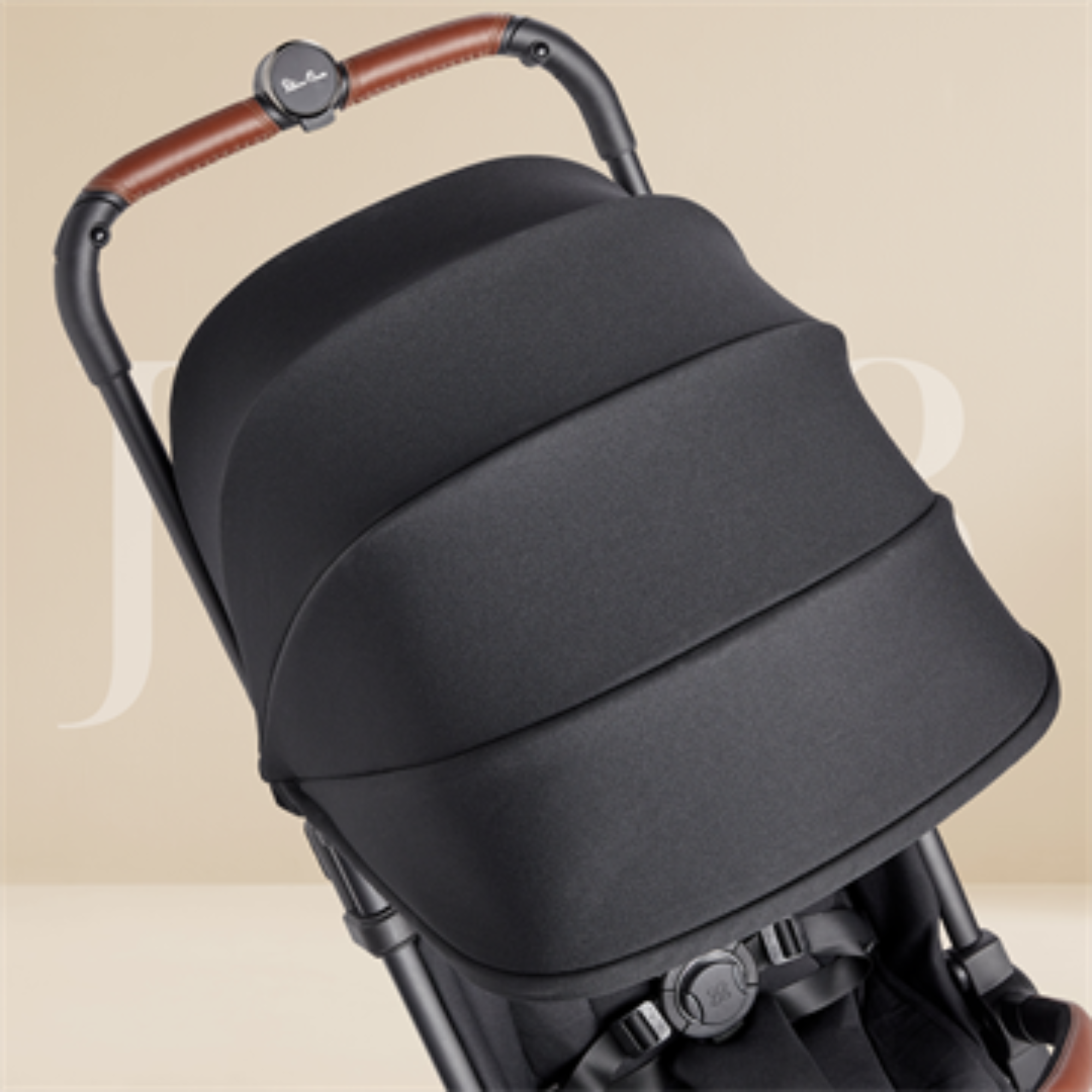 SILVER CROSS Jet 3 Super Compact Stroller - Black