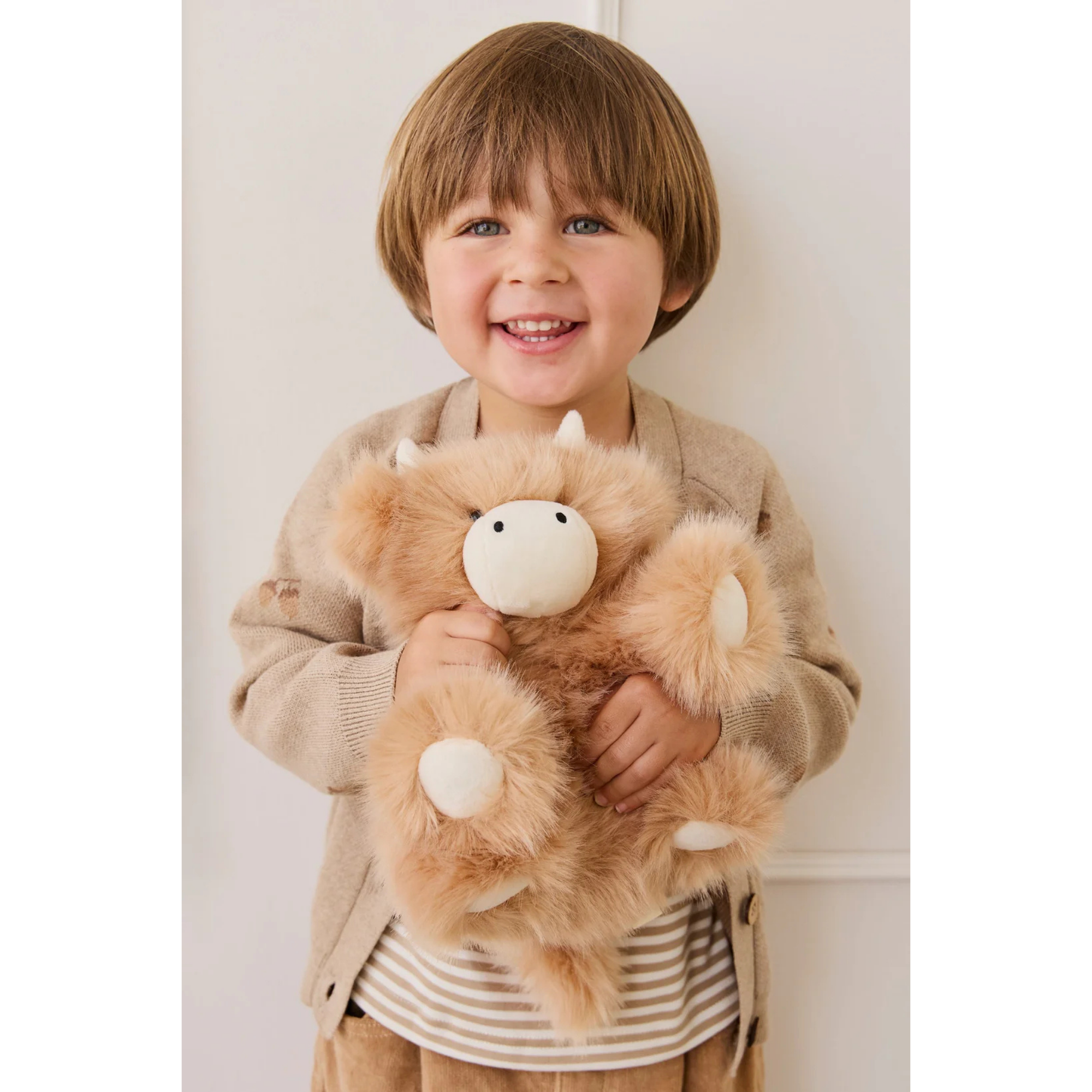 LES LAPINS À CÂLINER Hilda la vache des Highlands