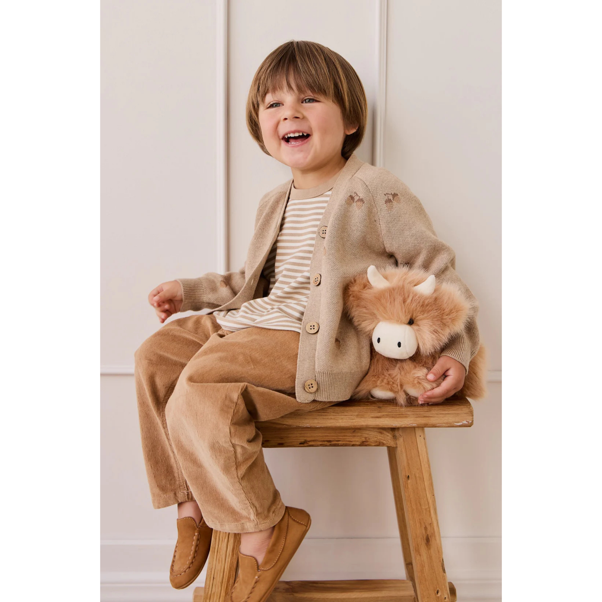 LES LAPINS À CÂLINER Hilda la vache des Highlands