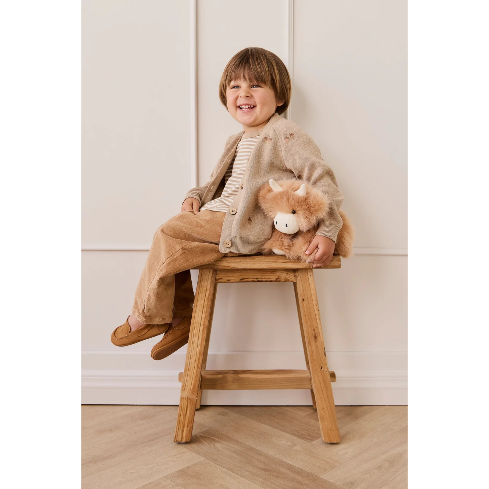 LES LAPINS À CÂLINER Hilda la vache des Highlands