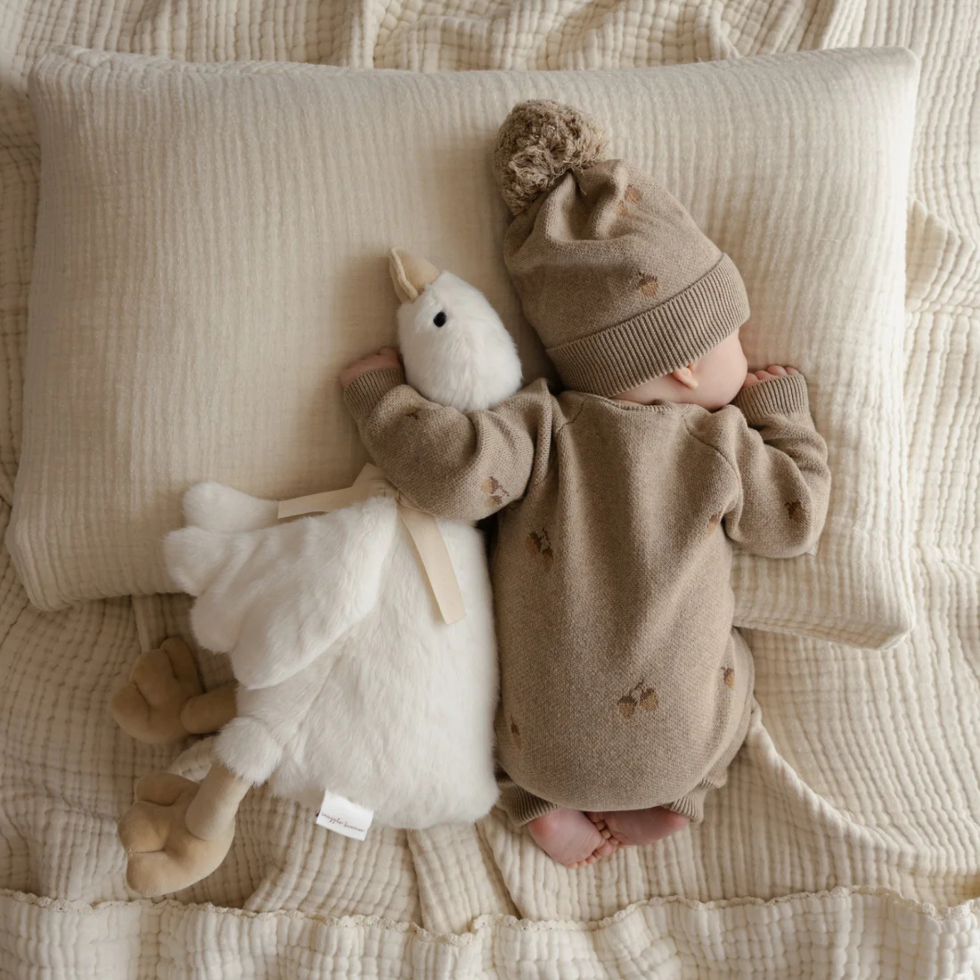 LES LAPINS CÂLINS Rose la maman canard