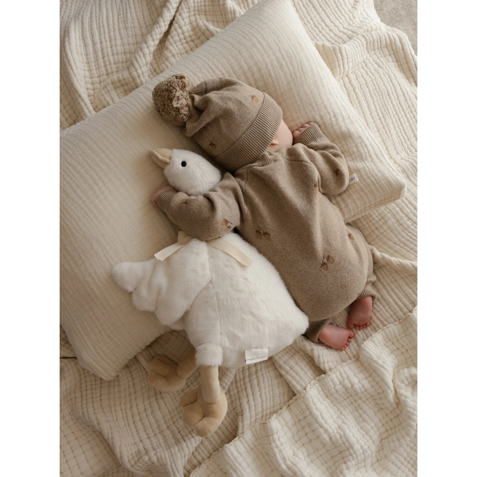 LES LAPINS CÂLINS Rose la maman canard