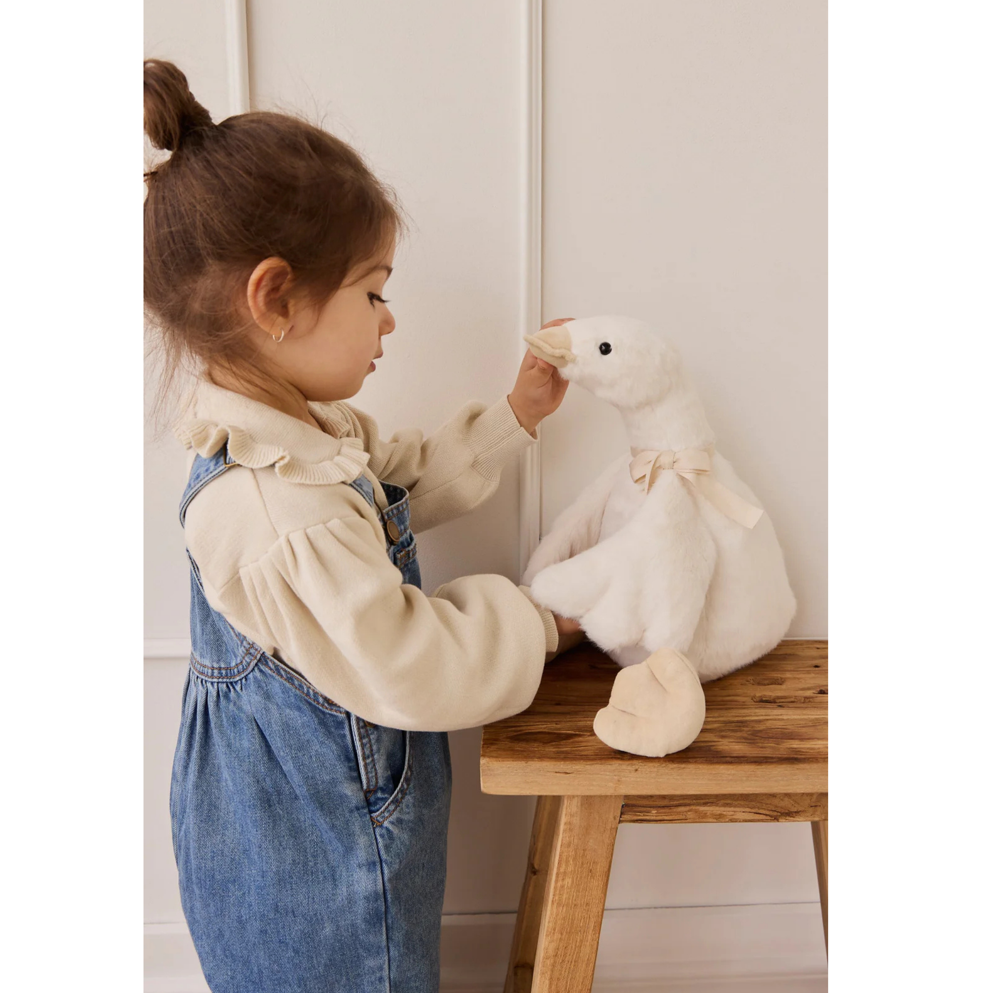 LES LAPINS CÂLINS Rose la maman canard