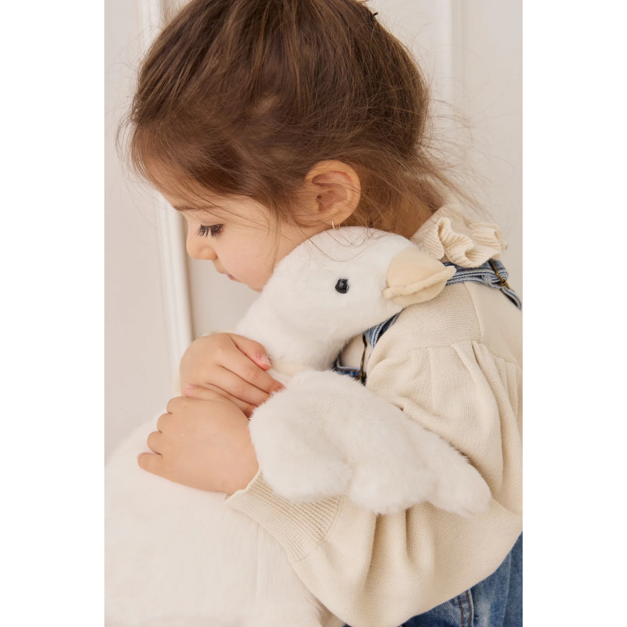 LES LAPINS CÂLINS Rose la maman canard