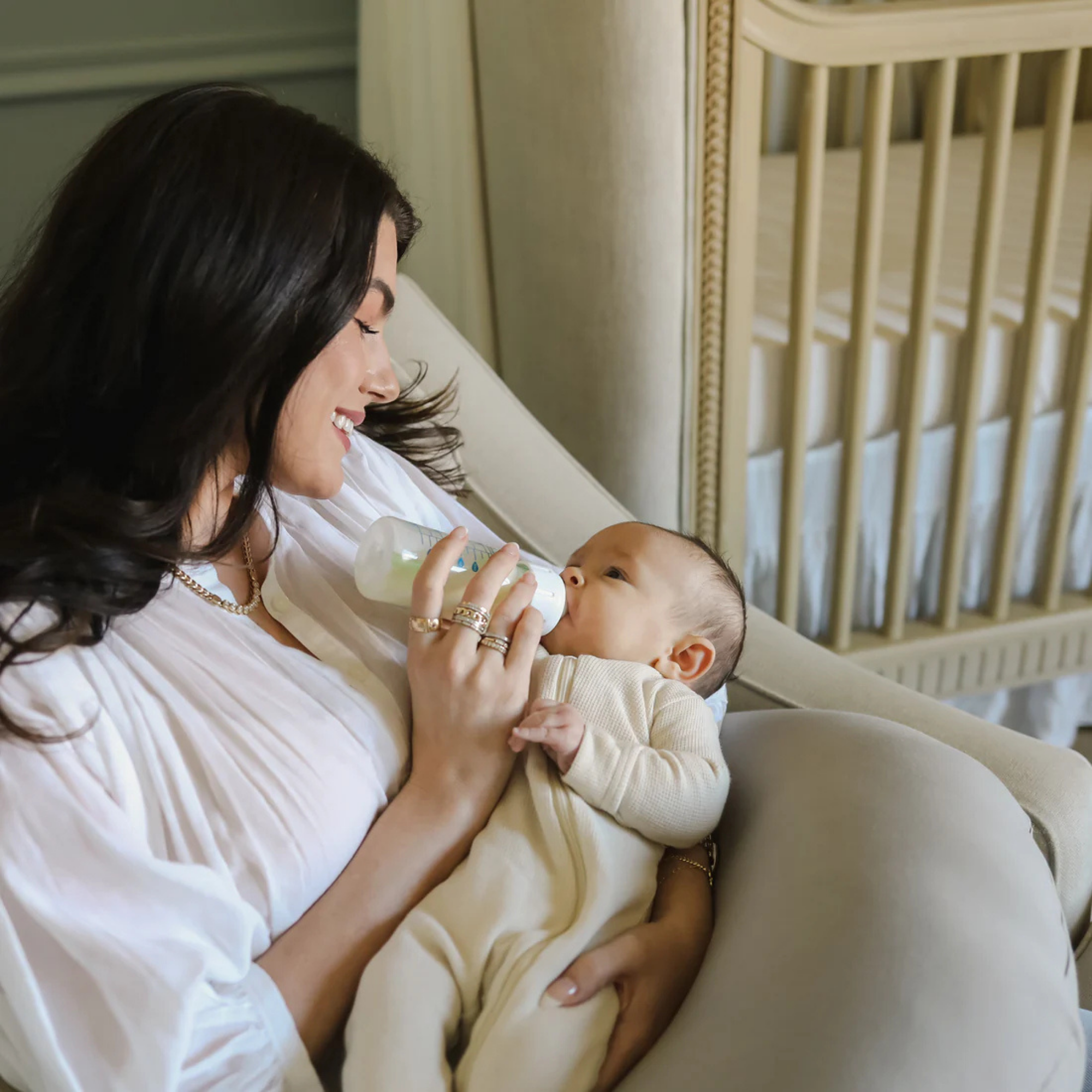 Coussin d'allaitement et de soutien biologique SNUGGLE ME - Bouleau